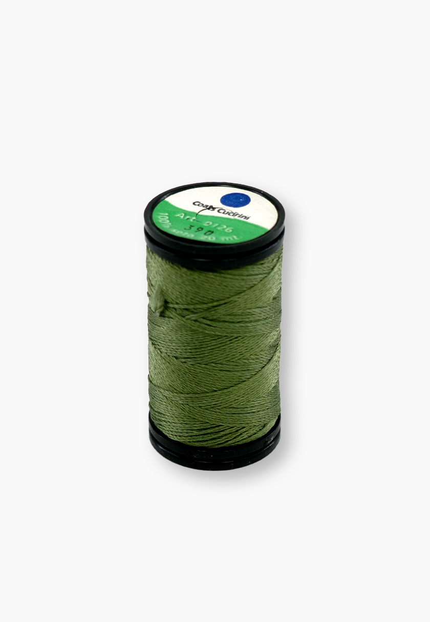 Cucirini Cantoni Cappotti Seta Faro 390 – Bobina da 20 m – 100% Seta