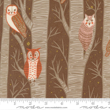 Moda Fabrics - Night Owl by Gingiber - 48420-21