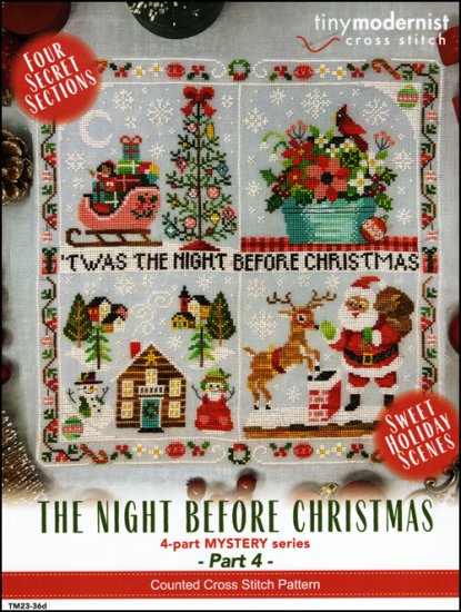 The Night Before Christmas Part 4 Cross Stitch Pattern by Tiny Modernist