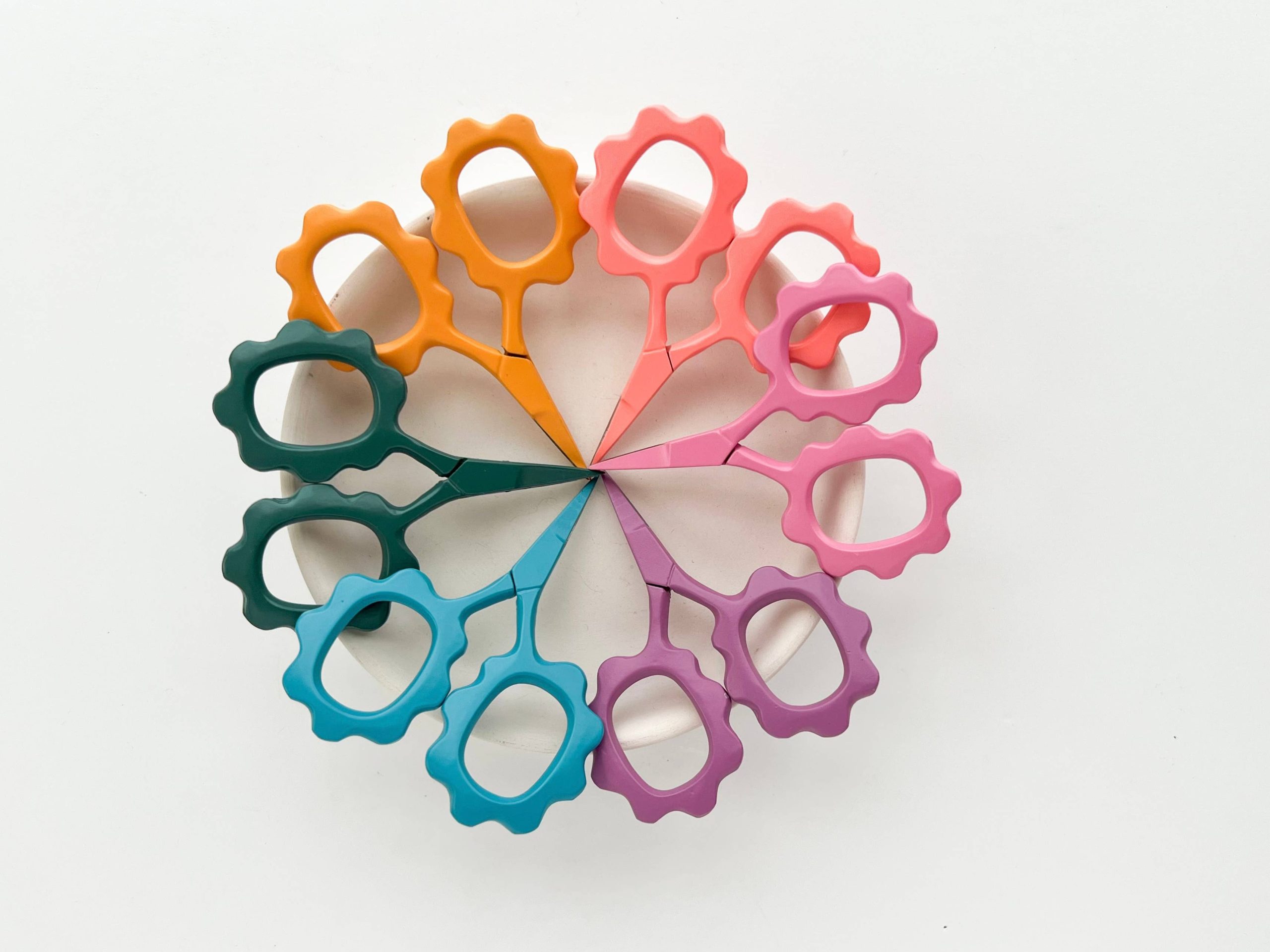 Matryoshka small flower sewing scissors