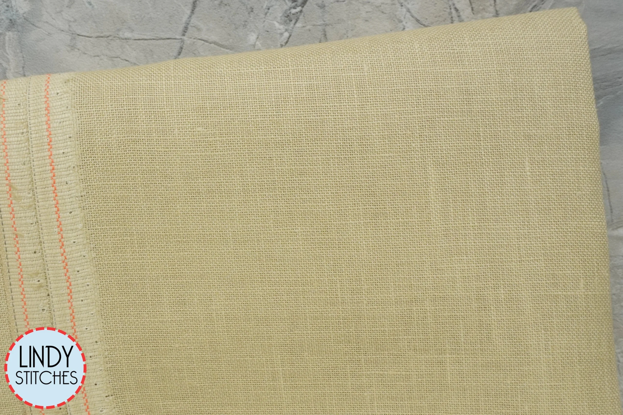 Sage Summer Khaki Fabric by Zweigart for Cross Stitch
