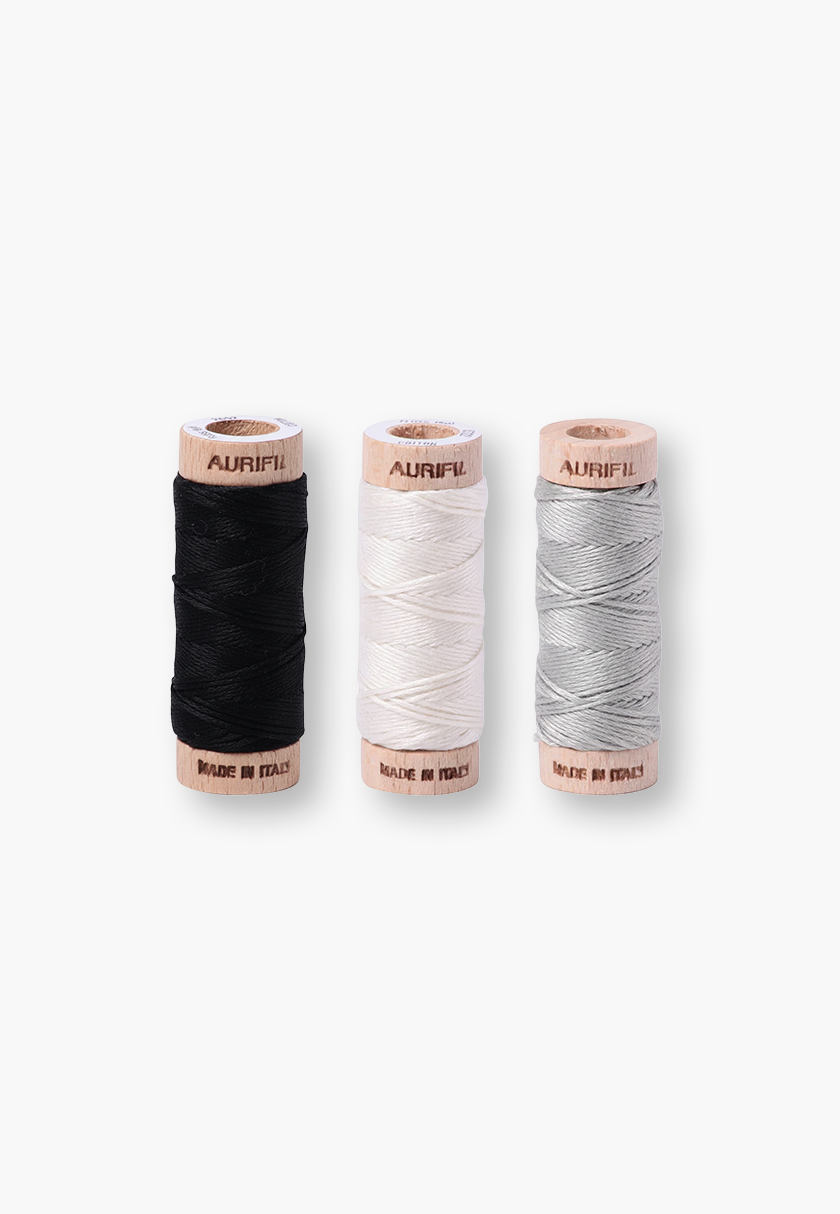 Fil de coton à six brins Aurifil Neutral Collection