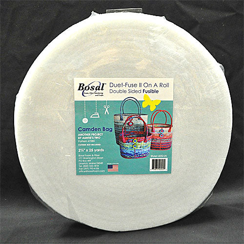 Duet Fuse II Double-Sided Fusible Batting - 2.25 Inch X 25 yd.