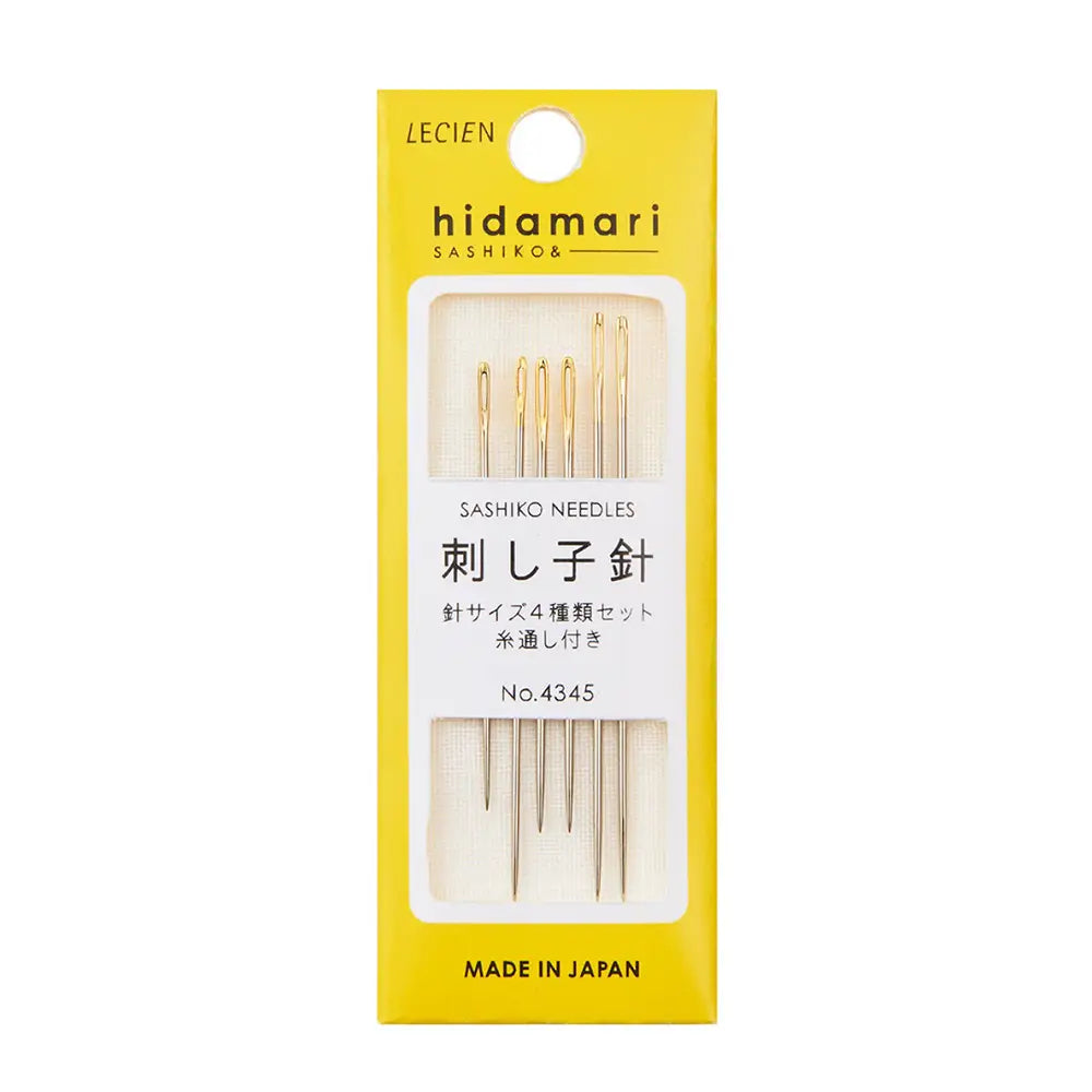 Cosmo Hidamari Sashiko Assorted Needle Set