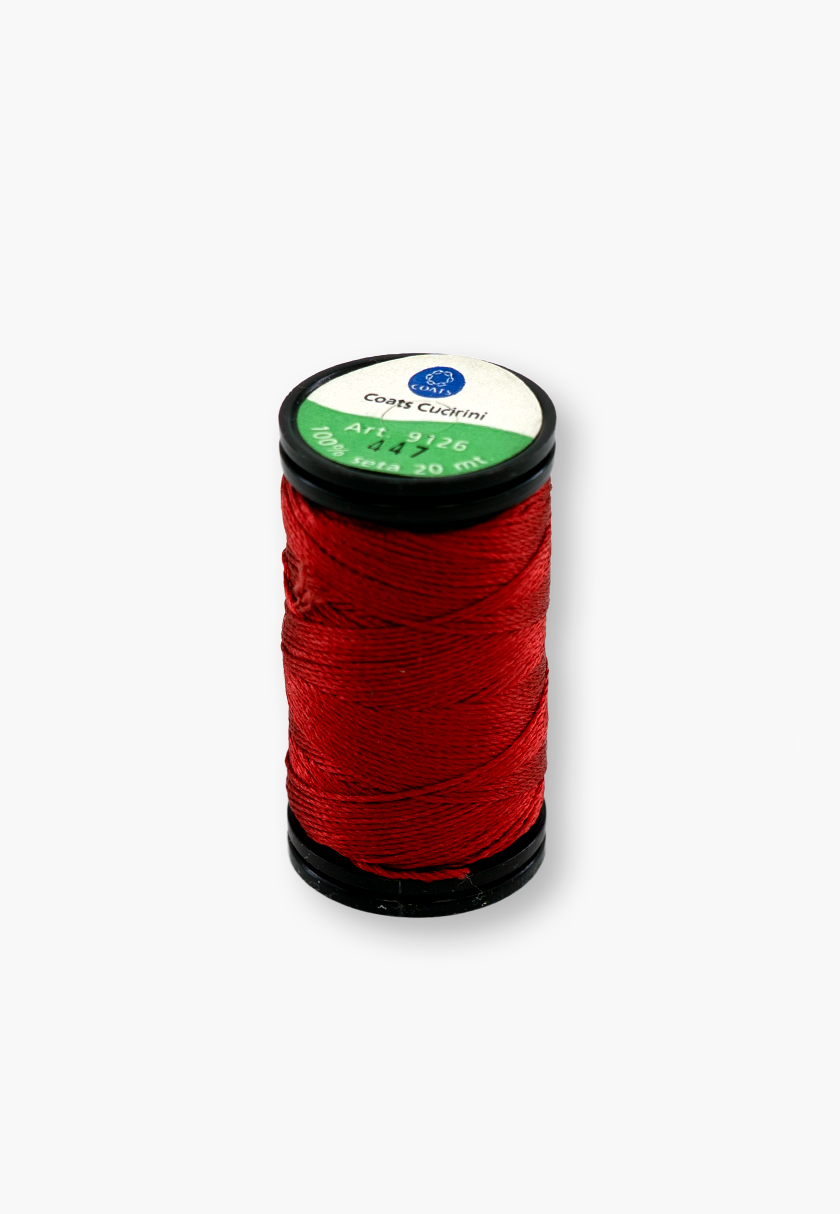 Cucirini Cantoni Coats Seta Faro 447 – 20m Spool – 100% Silk