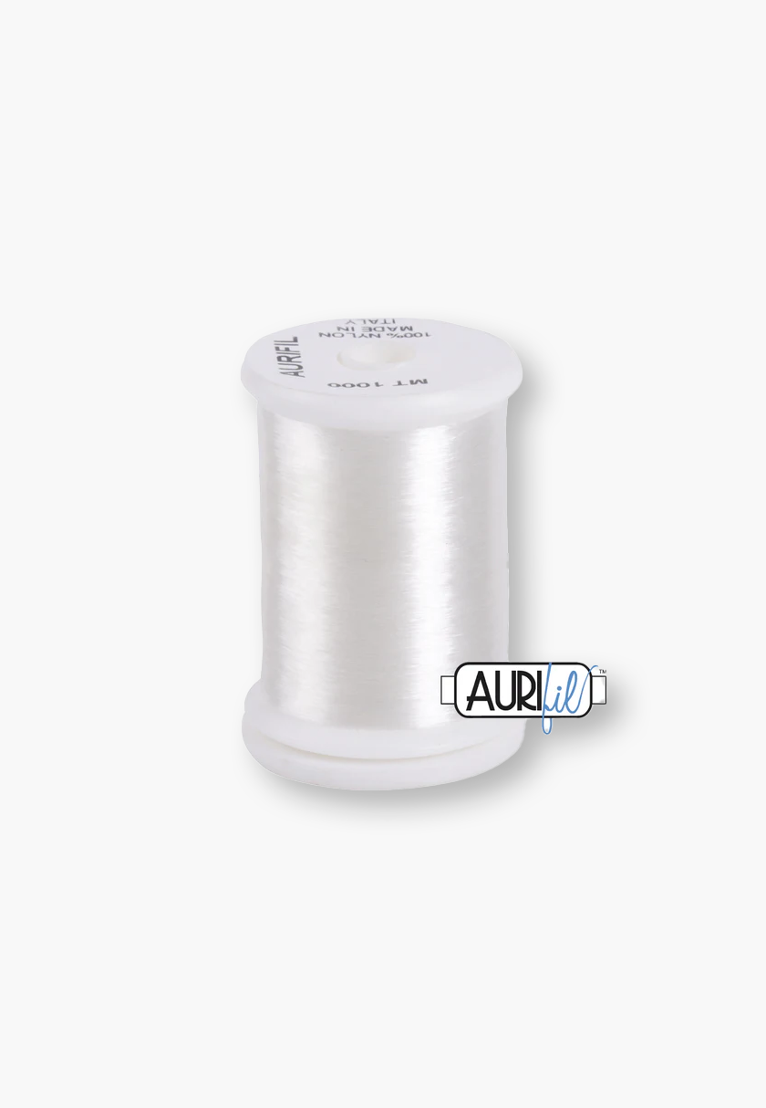 Fil monofilament transparent Aurifil blanc