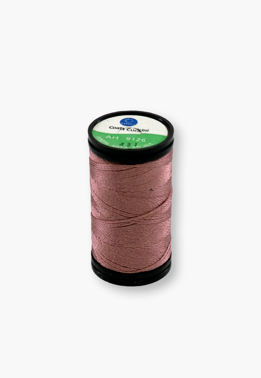 Cucirini Cantoni Coats Seta Faro 451 – 20m Spool – 100% Silk