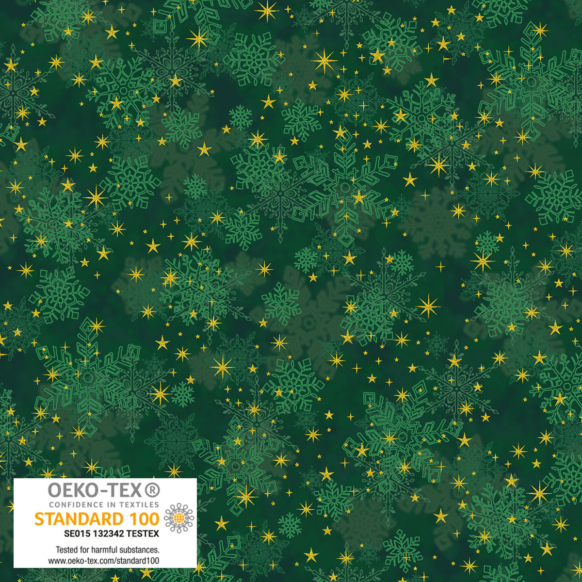 Green || Star-Glitter || We Love Christmas