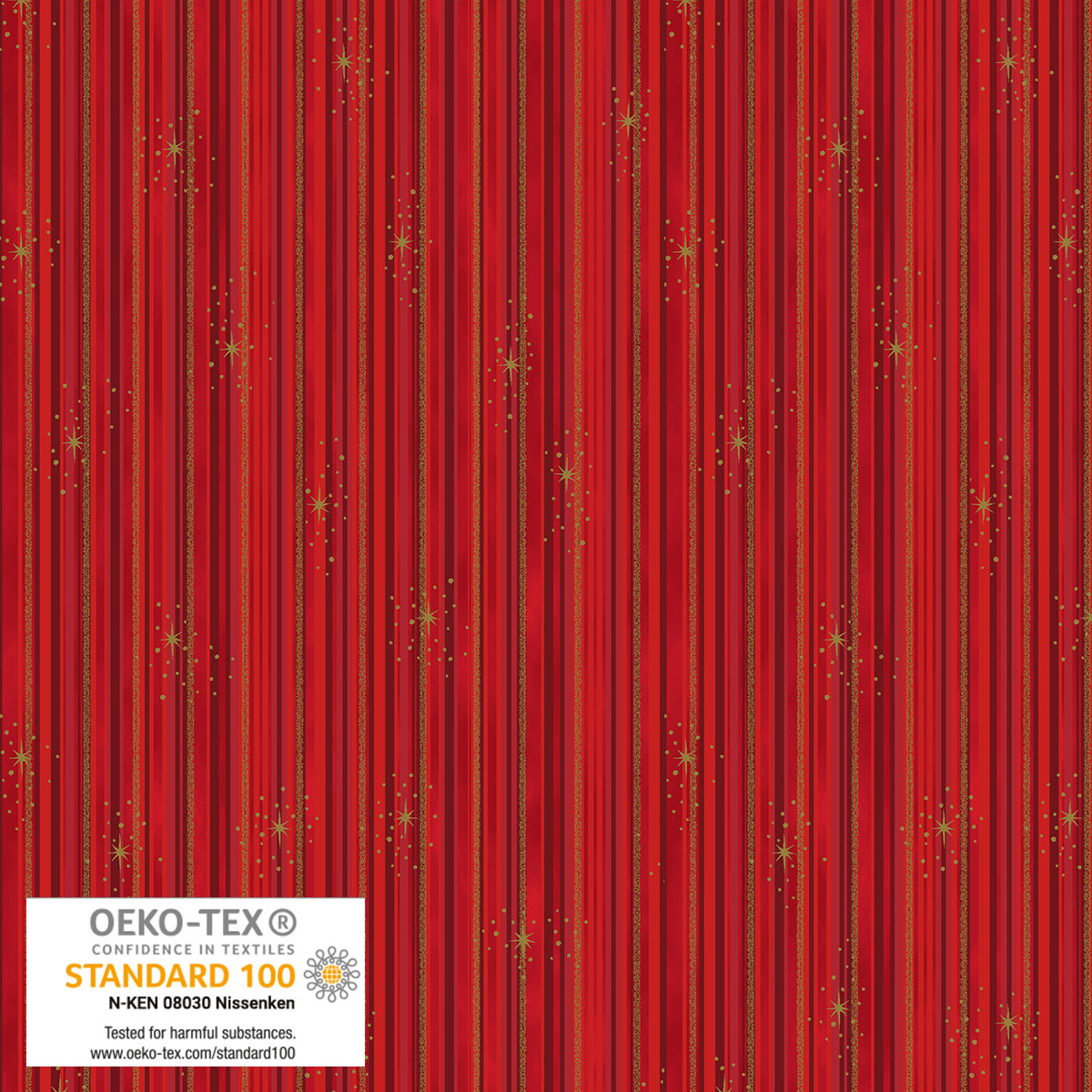RedGold Stripes || We Love Christmas