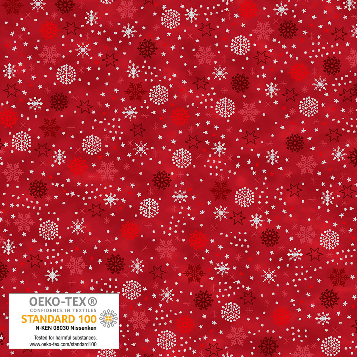 RedSilver Snowflake Sprinkle || We Love Christmas