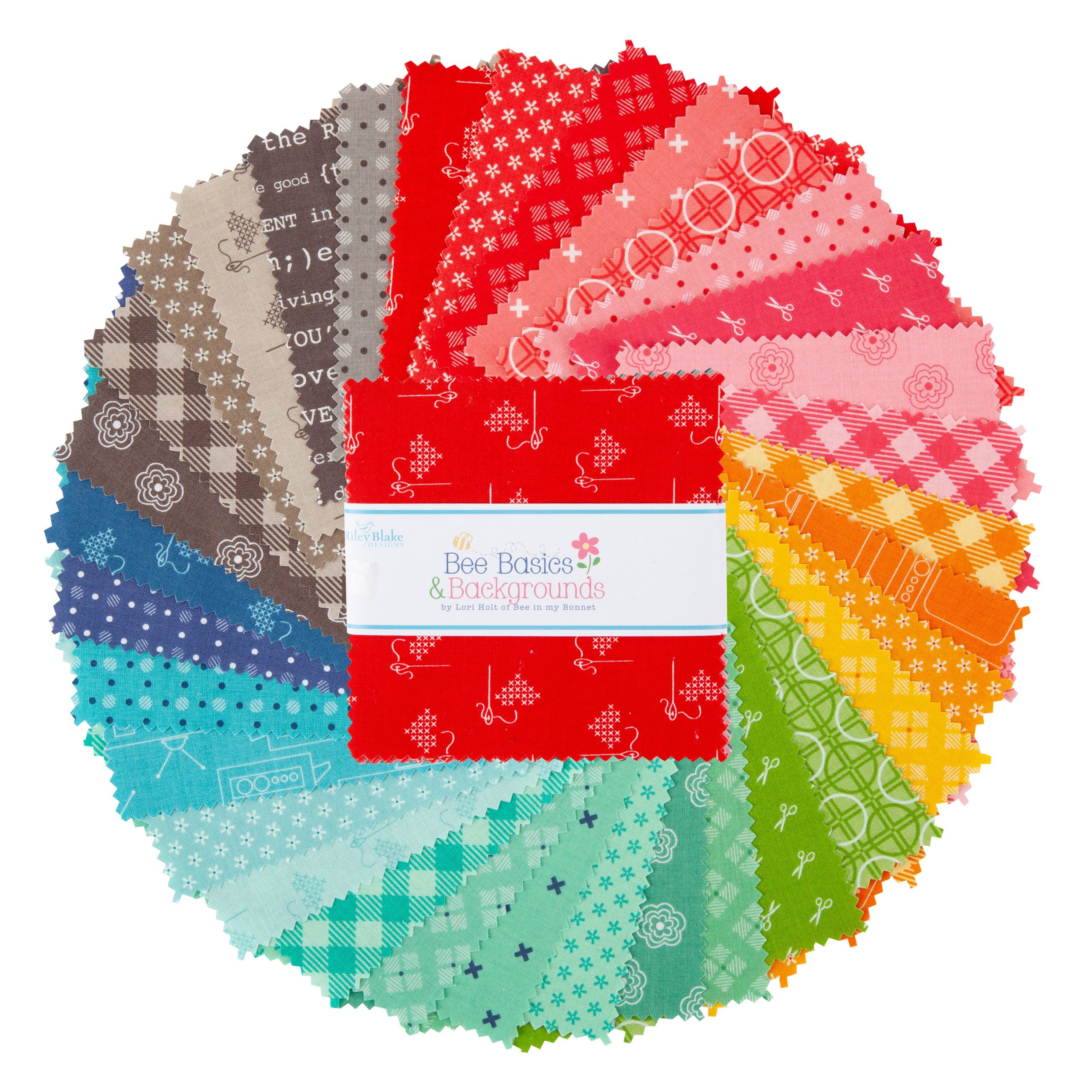 Bee Basics- 10" Stacker by Lori Holt for Riley Blake