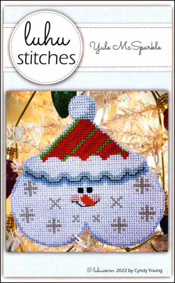 Yule McSparkle Cross Stitch Pattern by Luhu Stitches