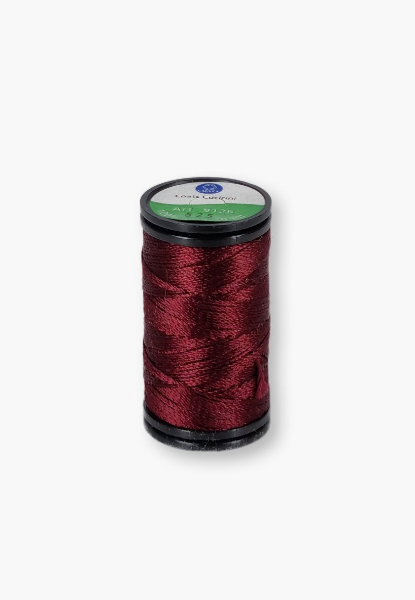 Cucirini Cantoni Coats Seta Faro 525 – Bobine de 20 m – 100 % soie