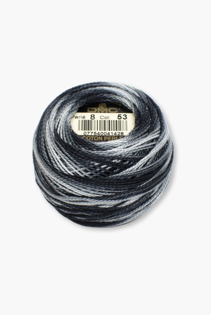 DMC Perlé No. 8 – Colore 53 – 100% Cotone – Gomitolo da 10 g