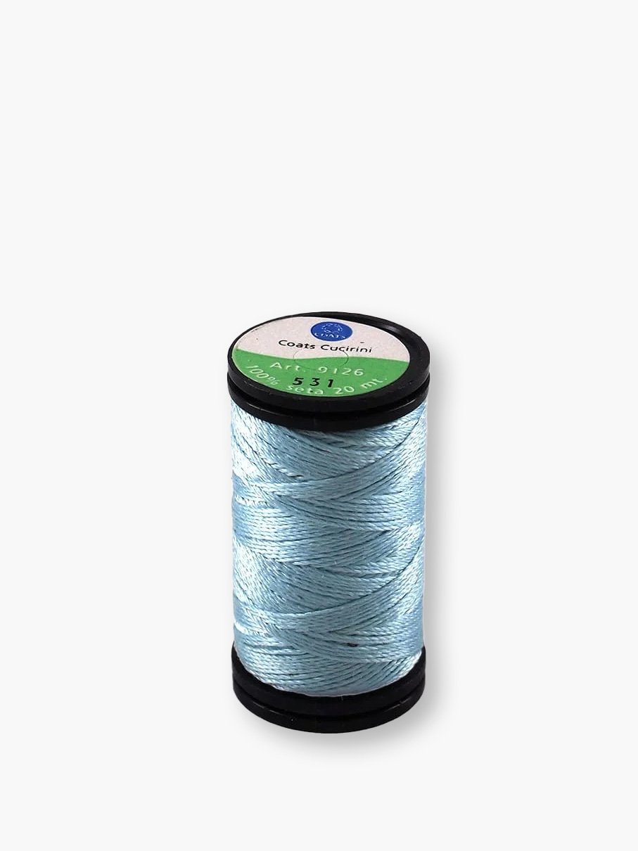 Cucirini Cantoni Cappotti Seta Faro 531 – Bobina da 20 m – 100% Seta