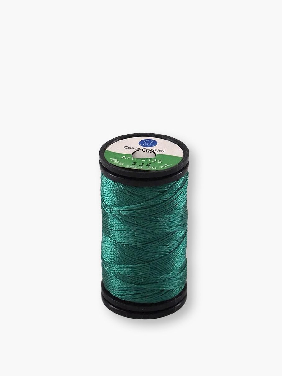Cucirini Cantoni Cappotti Seta Faro 534 – Bobina da 20 m – 100% Seta
