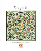 Spring Waltz Cross Stitch Pattern by CM Designs