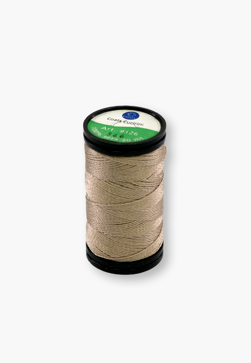 Cucirini Cantoni Coats Seta Faro 566 – 20m Spool – 100% Silk