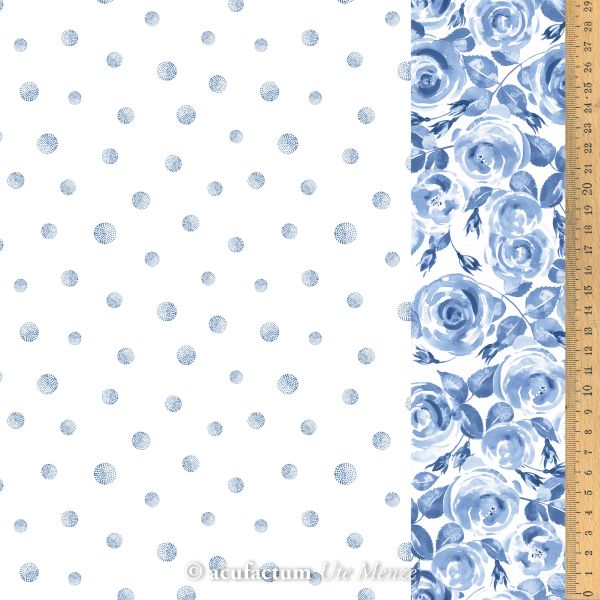 Acufactum Linen Circles and Roses