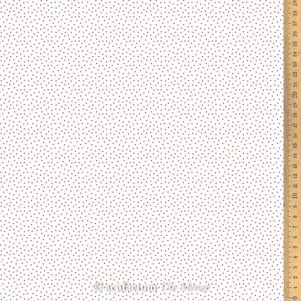 Acufactum Mini Polka Dots White-Red