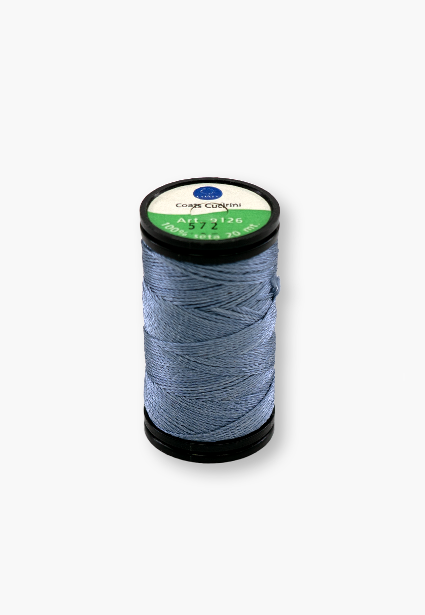 Cucirini Cantoni Cappotti Seta Faro 572 – Bobina da 20 m – 100% Seta