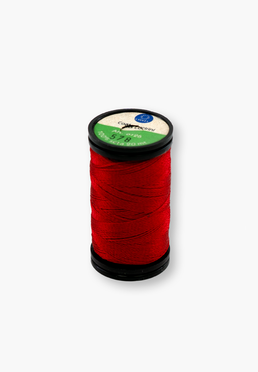 Cucirini Cantoni Coats Seta Faro 578 – 20m Spool – 100% Silk