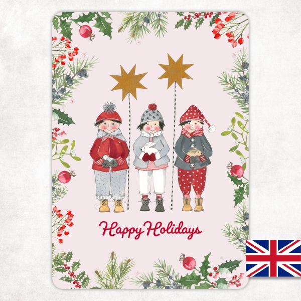 Acufactum "Happy Holidays" Postcard