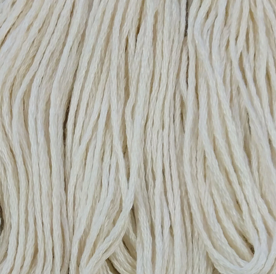 5 Ecru 6-Strand Cotton Floss by Valdani
