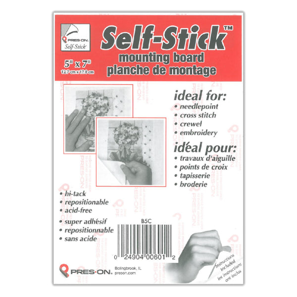 Pres-On Self-Stick™ Adhesive backed Mounting Board