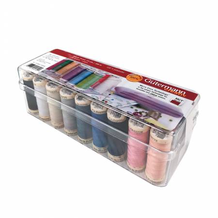 Gutermann-26 Spool Thread Box 26 Colors 100m Basics