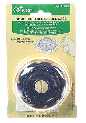 Clover Dome Threaded Needle Case