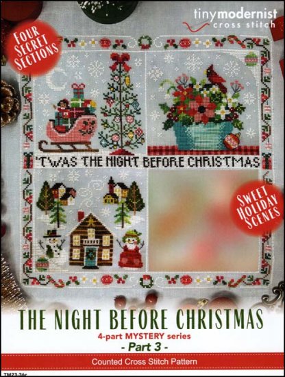 The Night Before Christmas Part 3 Cross Stitch Pattern by Tiny Modernist