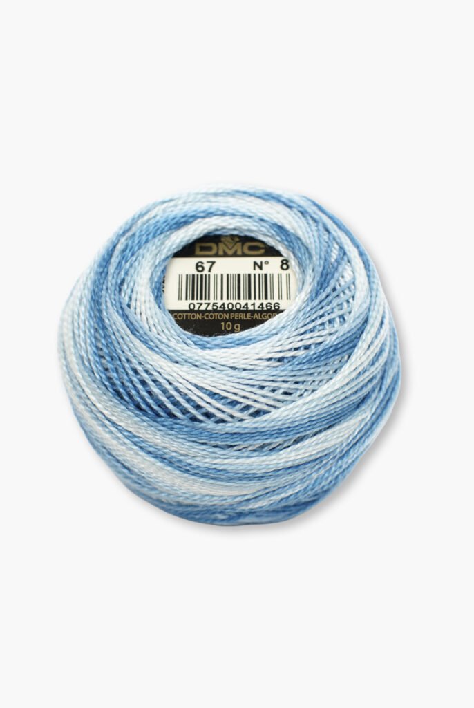 DMC Perlé No. 8 – Colore 67 – 100% Cotone – Gomitolo da 10 g
