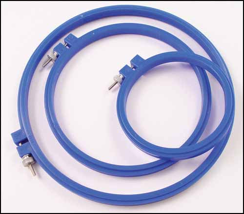 6" Plastic Embroidery Hoop by Colonial Needle