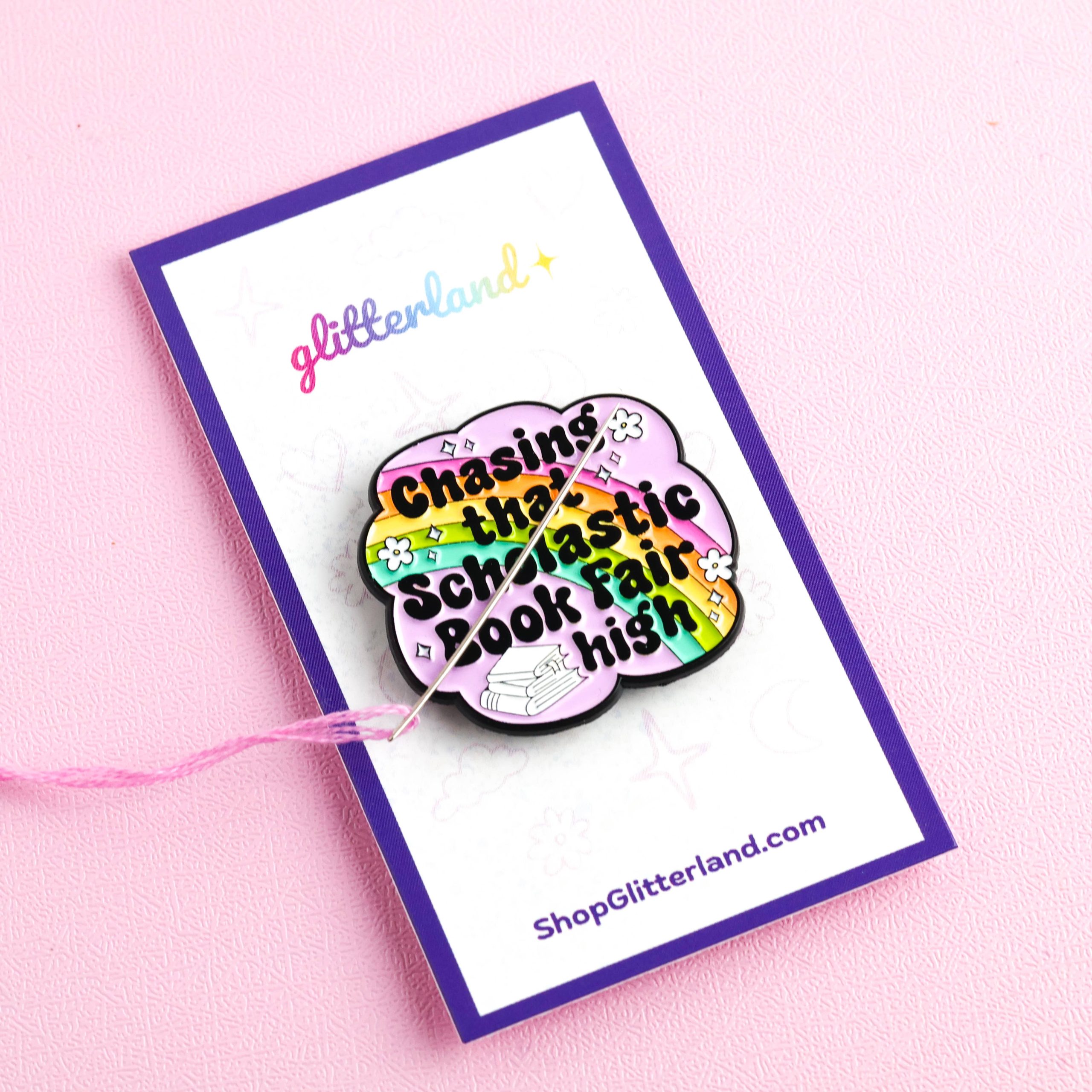 Book Fair High Bookish Needle Minder Magnet