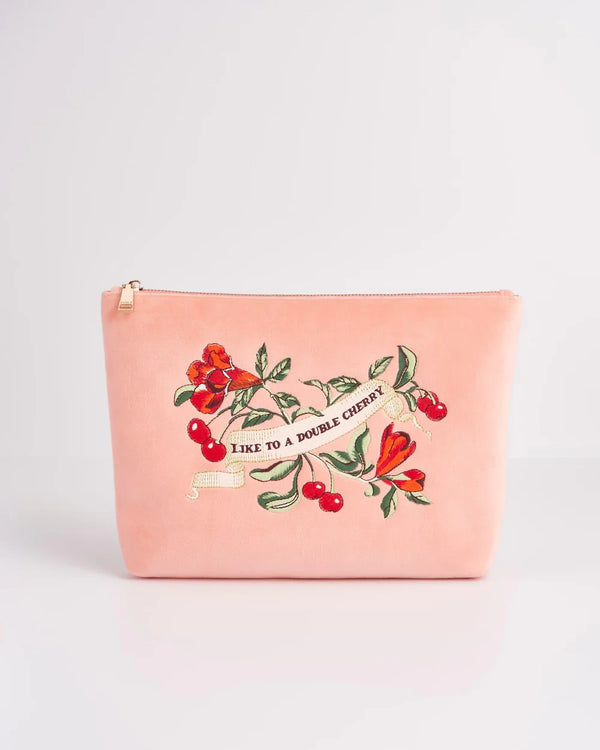 Fable England Velvet Pouch