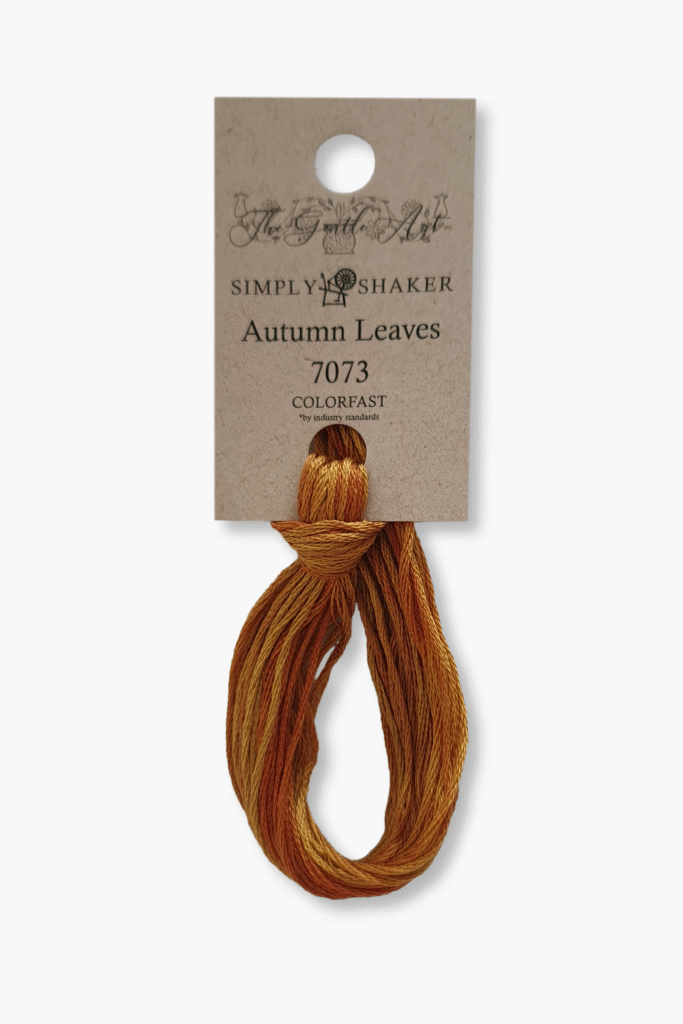Gentle Art Sampler Threads – Autumn Leaves 7073B – 10 Yards – 100% Hand-Dyed Cotton