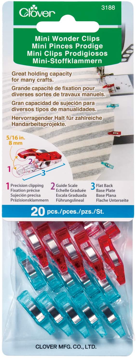 Mini Wonder Clips - 20 Count