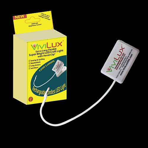 Super Bright Flexible Craft Light Extended Arm by ViviLux