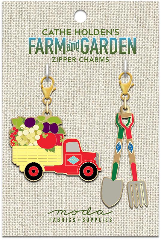 Zipper Pulls-Truck Garden Tools 2ct