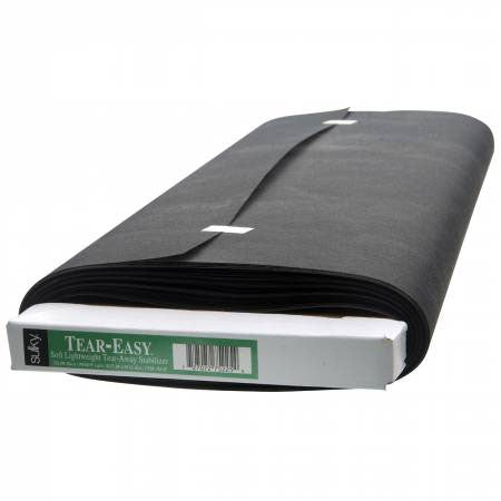 Tear Easy Tear-Away Stablizer Black 20in wide