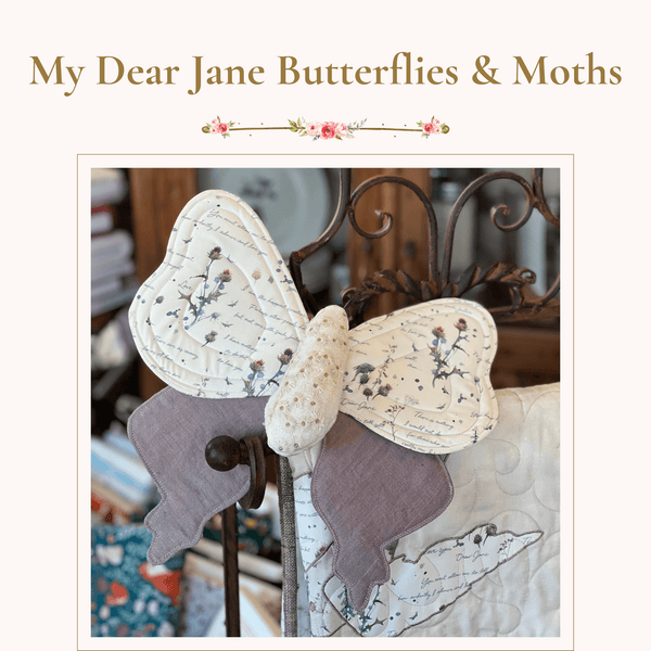 Online Class: My Dear Jane Butterflies and Moths