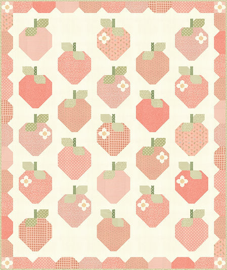 Sweet Strawberry Quilt Pattern - My Sew Quilty Life