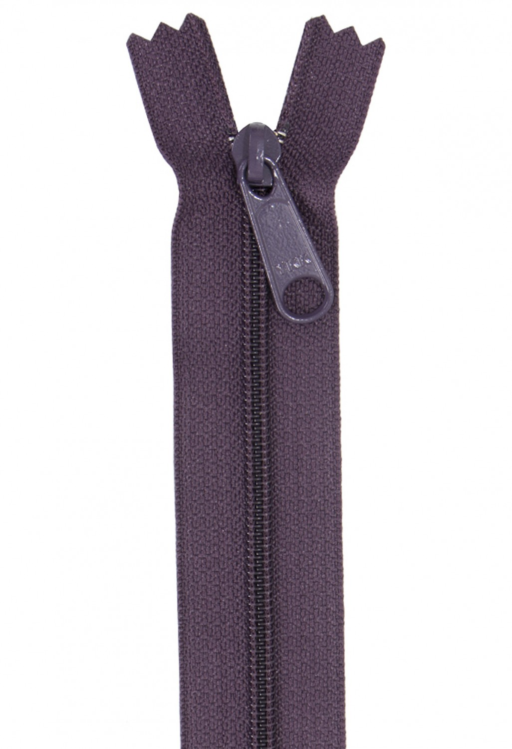 ZIPPER, 24" EGGPLANT #240, BY ANNIE