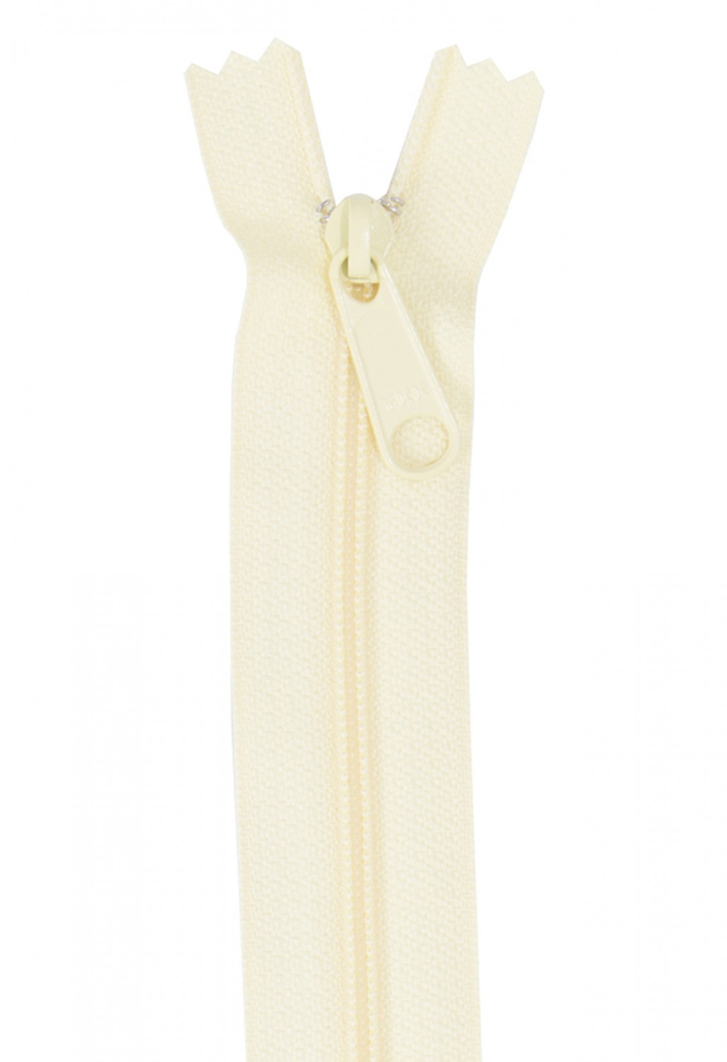 ZIPPER, 24"BUTTER CREAM #196, BY ANNIE