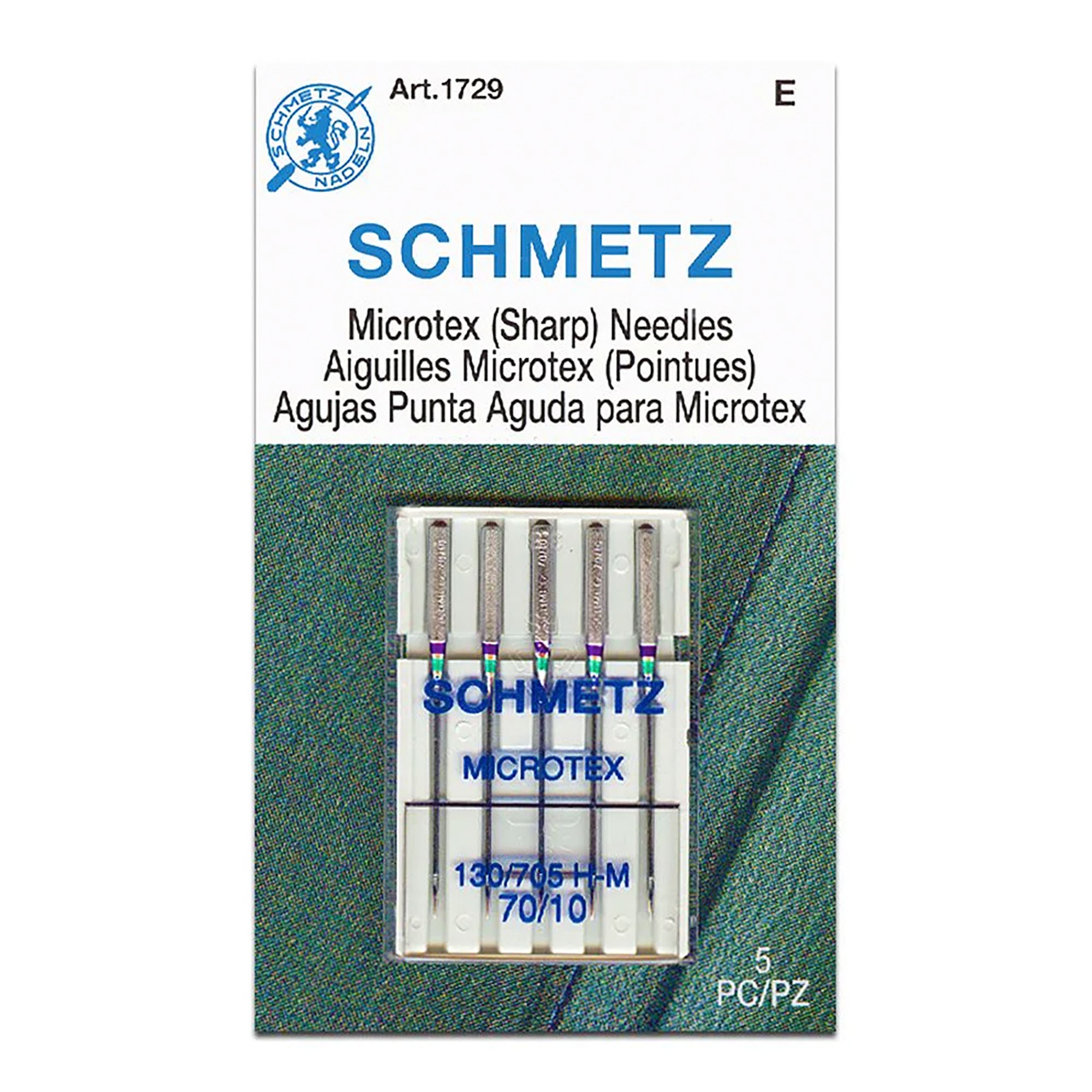 Schmetz Microtex Needles Size 70/10