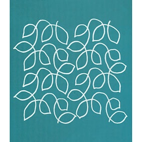 Stencil - Meandering Leaves 7" x 7 1/2"