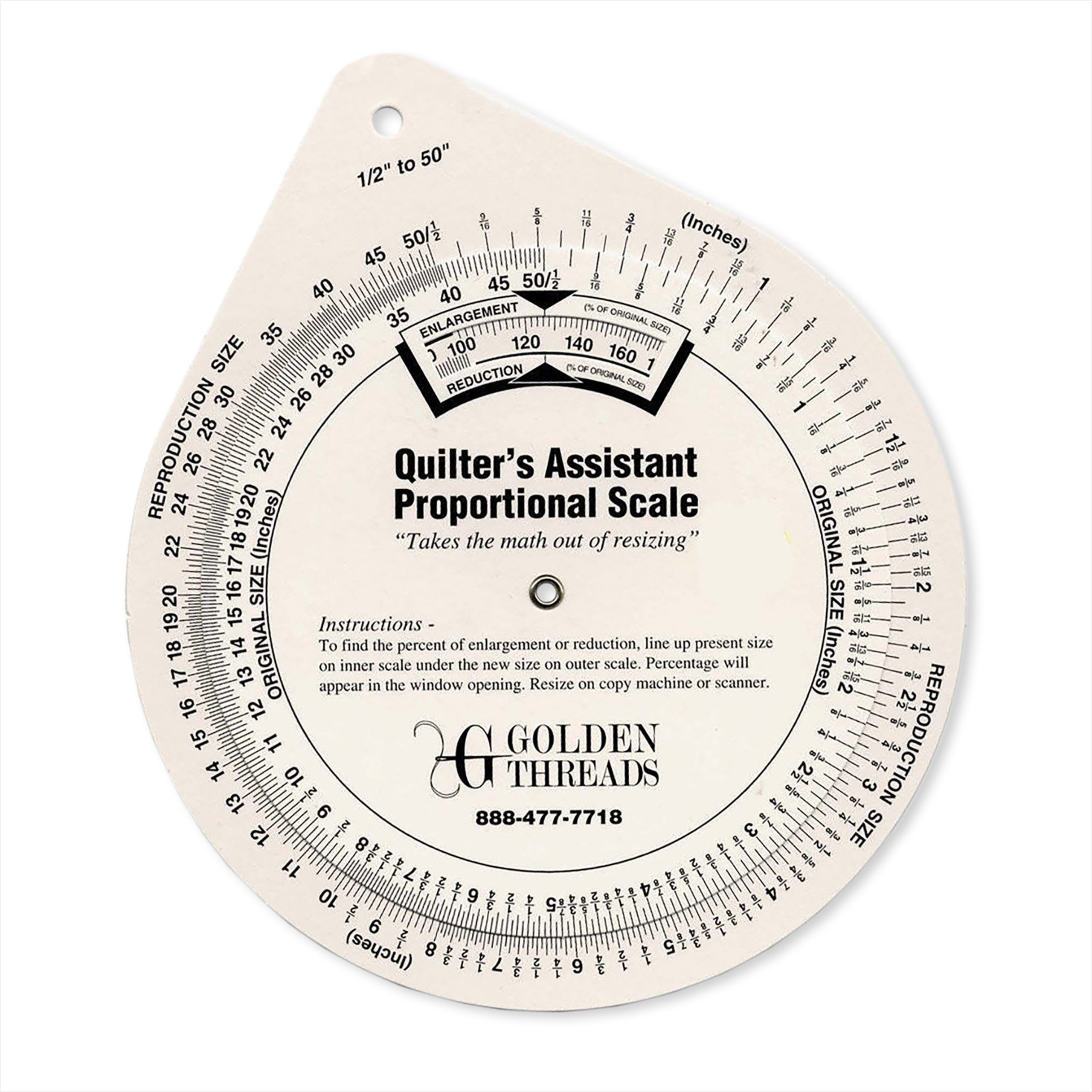 Golden Threads Quilter's Assistant Proportional Scale