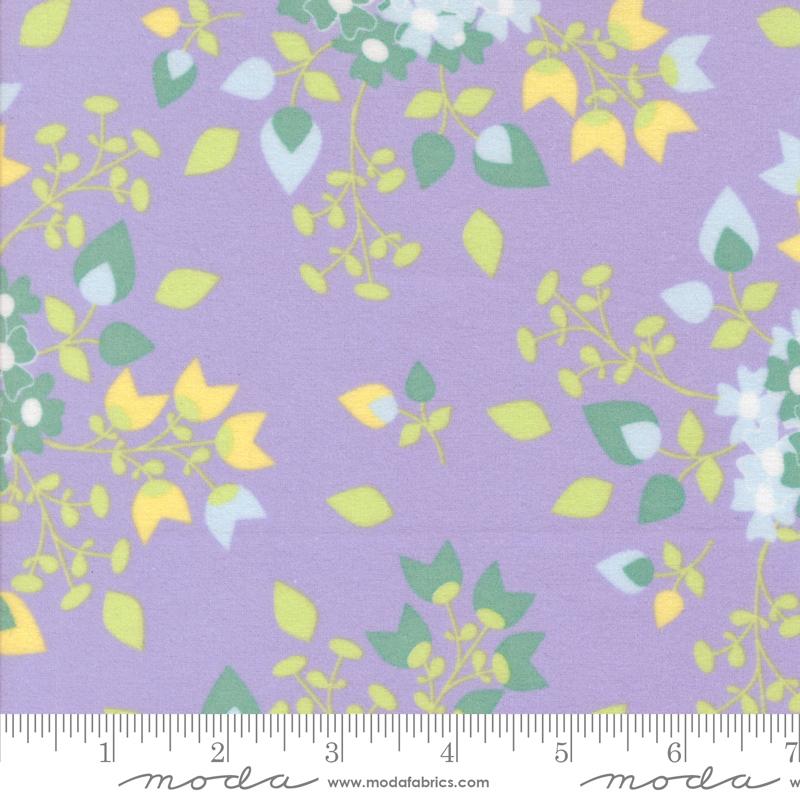 Sherbet Sunshine Flannel - Lavender