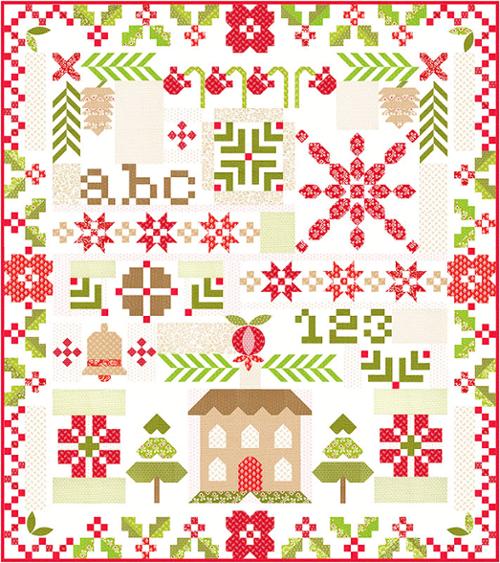 Buon Natale by Fig Tree Twas the Night Before Christmas BOM PATTERN